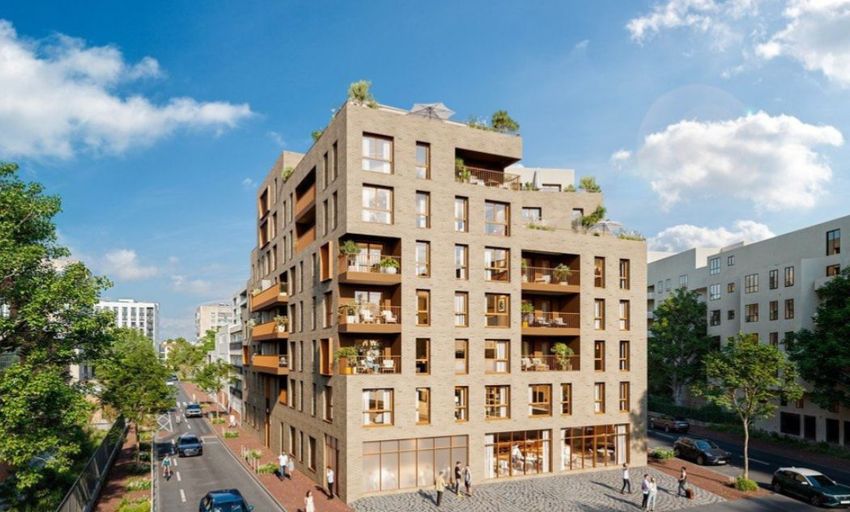Image Façade à programme neuf de Sans numéro Avenue Jean Jaurès