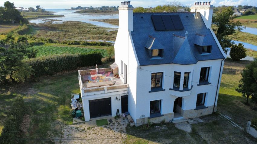 Image Façade à  maison individuelle de Guissény