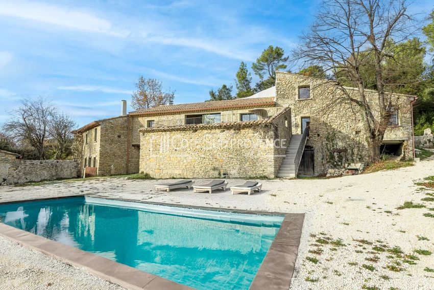 Image Piscine à  maison traditionnelle de Vaison-la-Romaine