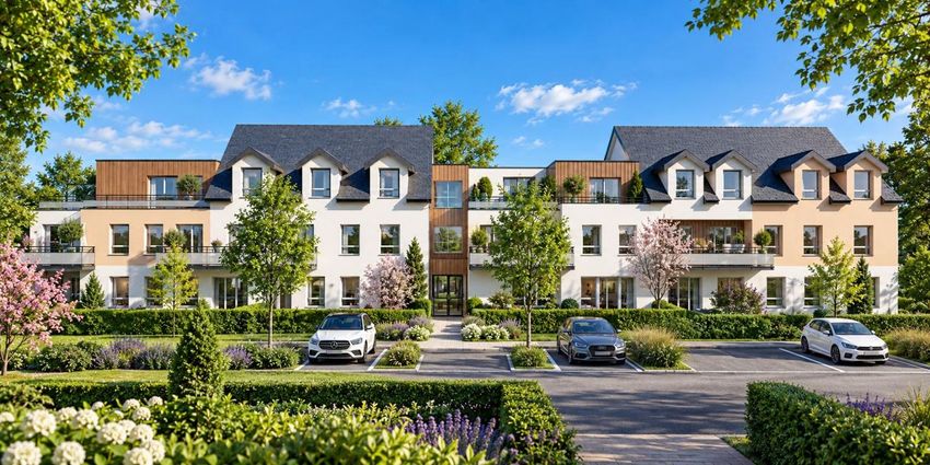 Image Façade à appartement de Le Mesnil-Esnard