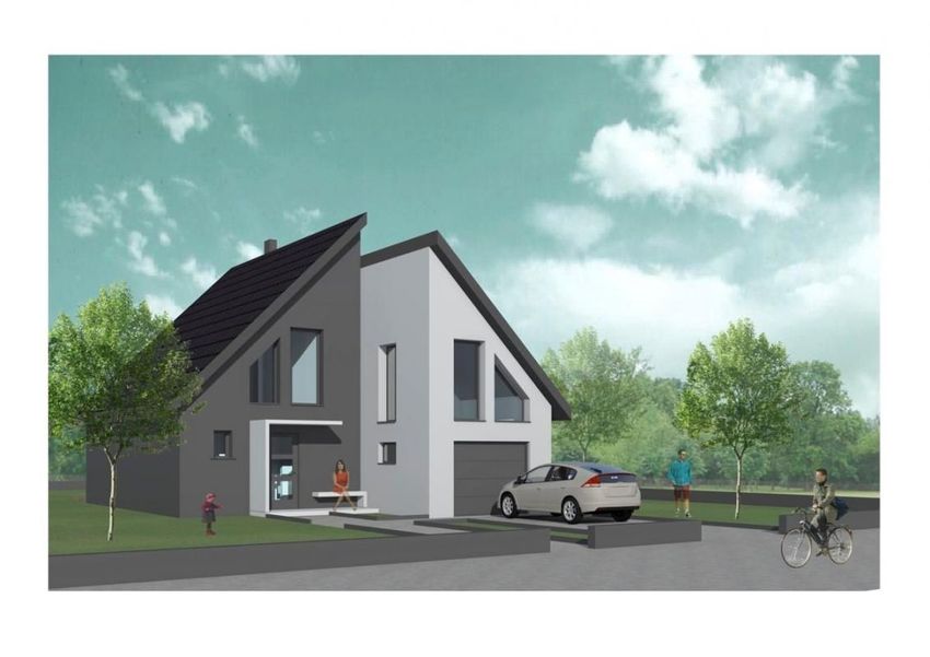 Image Façade à  maison individuelle de Schwenheim