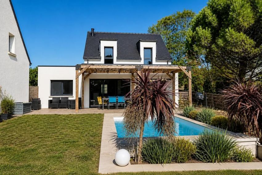 Image Piscine à  maison individuelle de Sarzeau