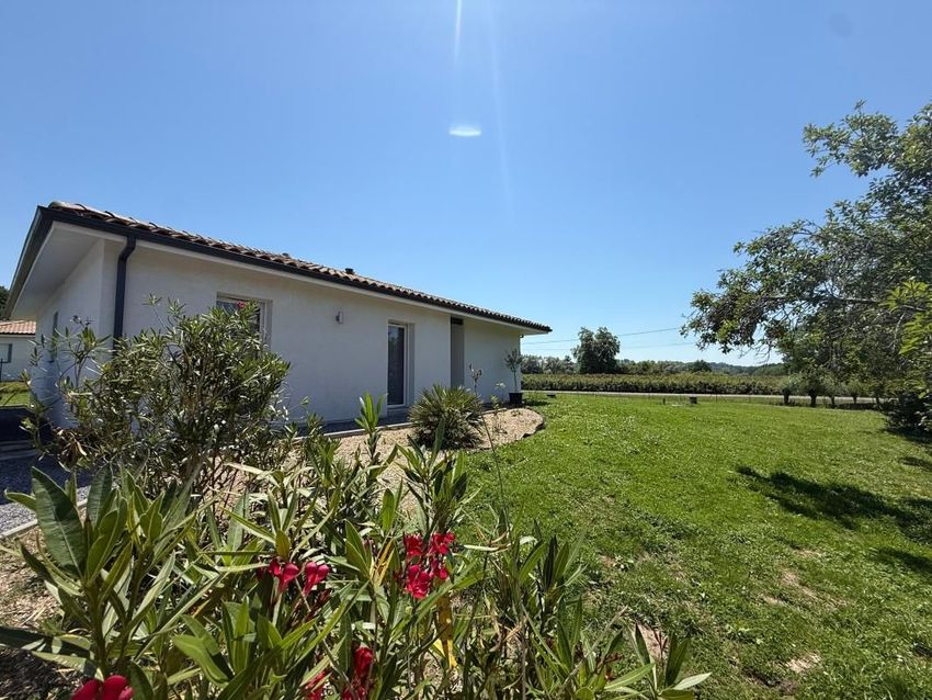 Image Façade à  maison individuelle de Préchacq-les-Bains