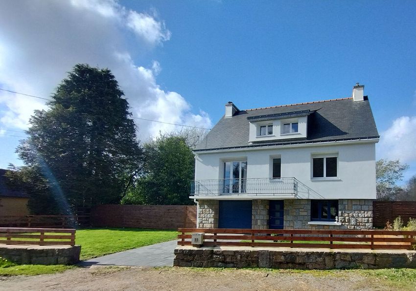 Image Façade à  maison individuelle de Langonnet