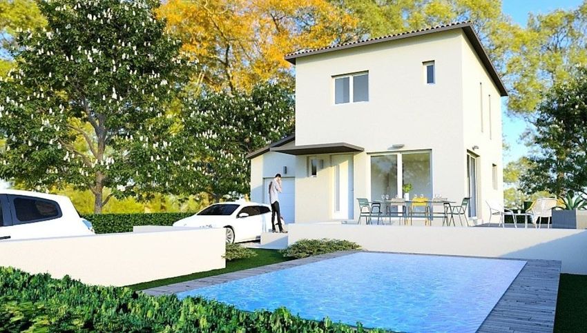 Image Piscine à  maison individuelle de Maraussan