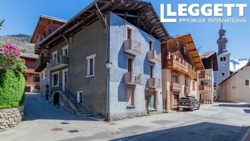 Image Façade à  maison de village de Bozel