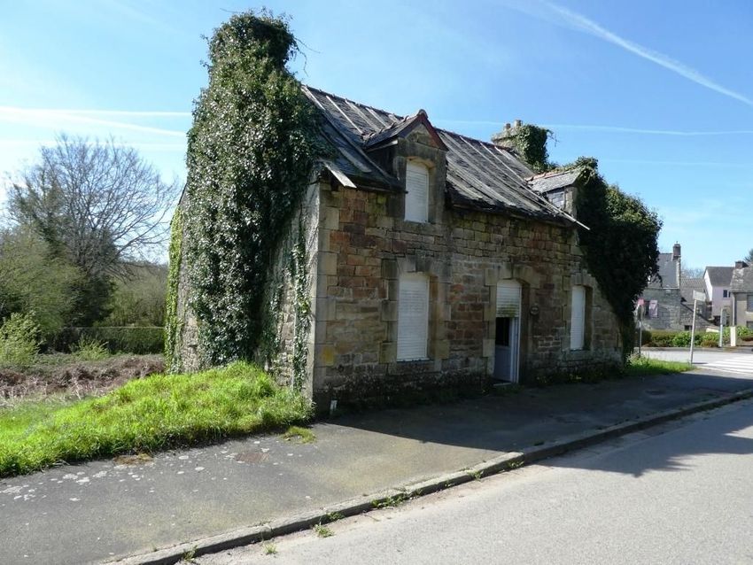 Image Façade à  maison individuelle de Langoëlan