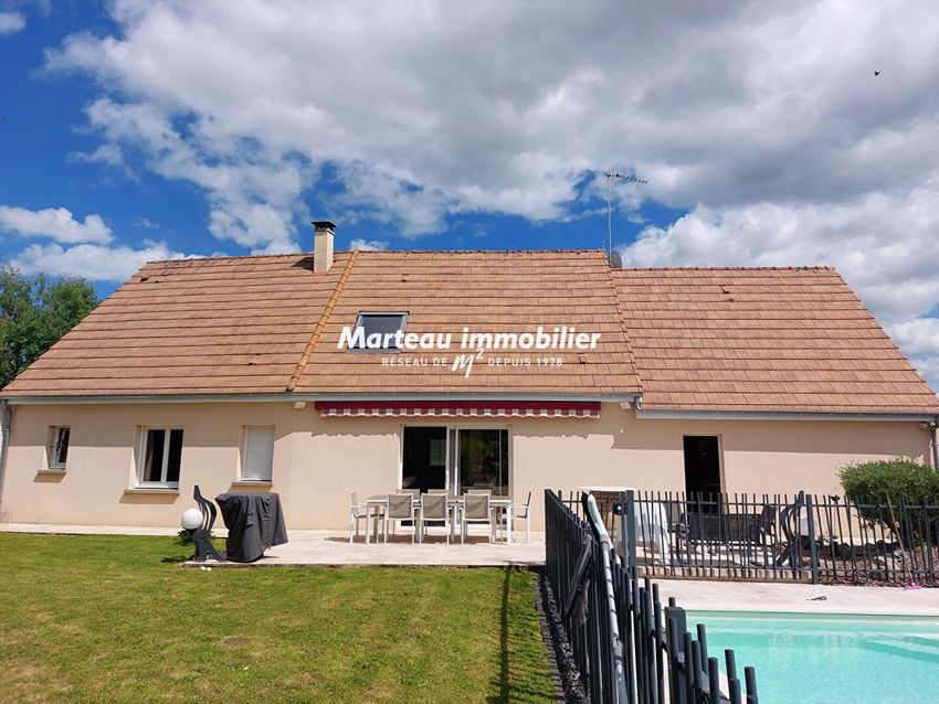 Image Façade à  maison individuelle de La Bazoge
