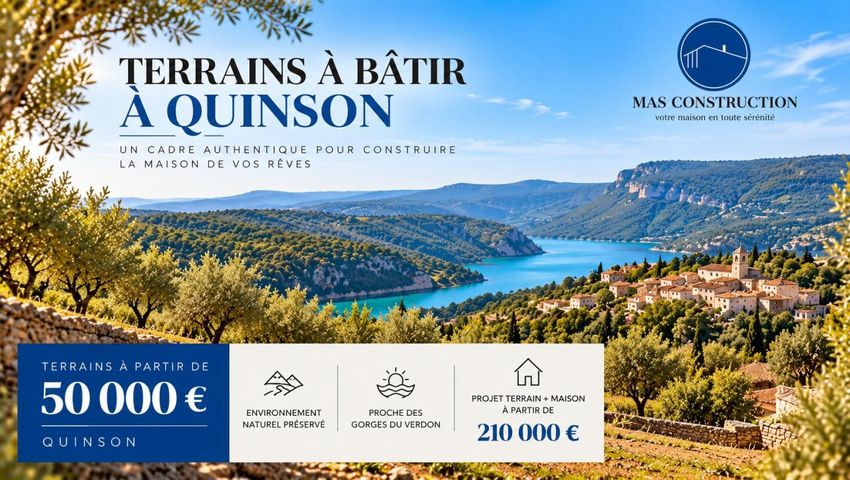Image de terrain à Quinson