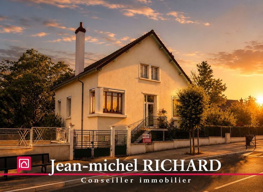 Image Façade à  maison individuelle de Selles-sur-Cher