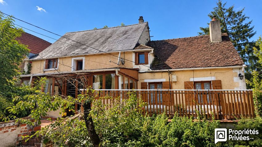 Image Façade à  maison individuelle de Montenoison