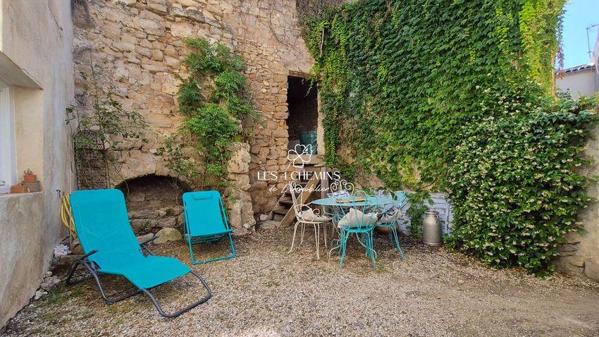 Image Jardin à  maison mitoyenne de Rousset