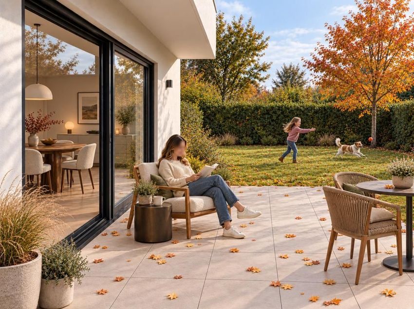 Image Terrasse à  maison individuelle de Ostheim