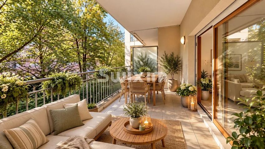Image Terrasse à appartement de Saint-Julien-en-Genevois