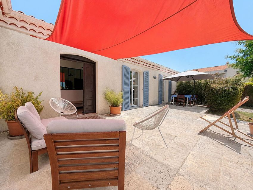 Image Terrasse à  maison individuelle de Vaux-sur-Mer