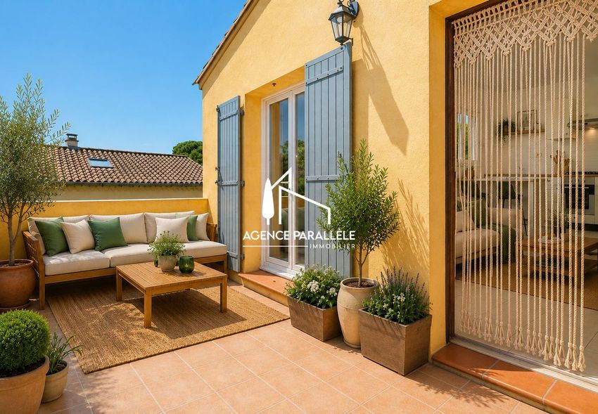 Image Terrasse à appartement de L'Isle-sur-la-Sorgue