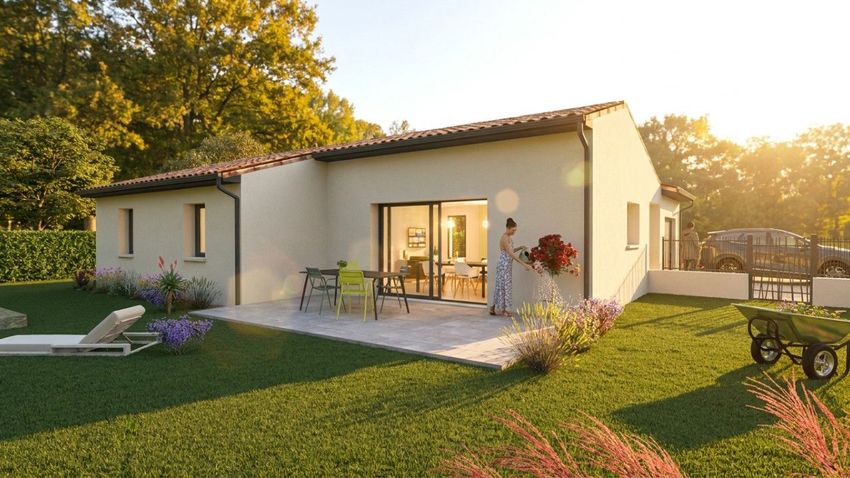 Image Façade à  maison individuelle de Cruas