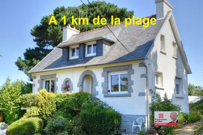Image Façade à  maison individuelle de Trévou-Tréguignec