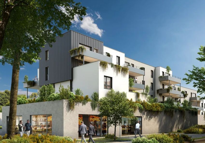Image Façade à programme neuf de Sans numéro Avenue de Lorraine