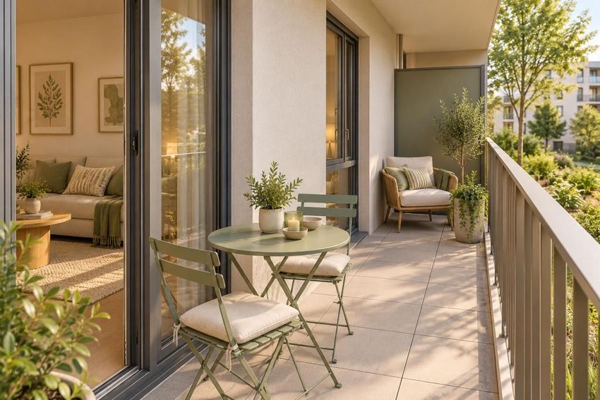 Image Terrasse à appartement de Cenon