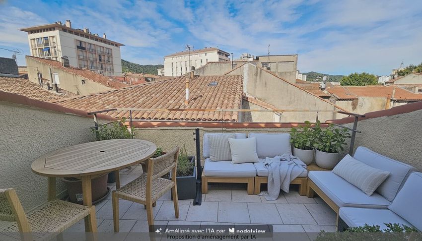 Image Terrasse à appartement de Alès