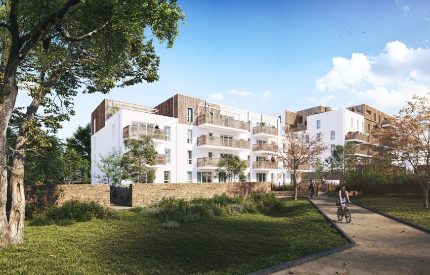 Image Vue à programme neuf de 2 Avenue Louise Michel