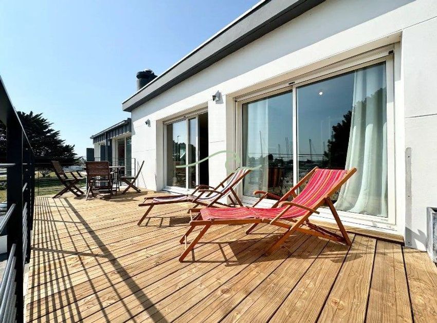 Image Terrasse à appartement de Larmor-Plage
