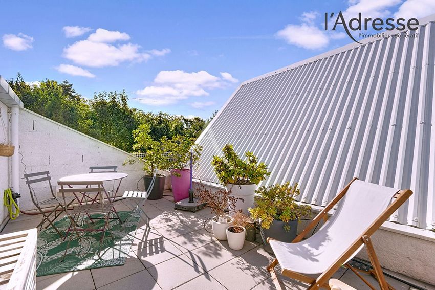 Image Terrasse à  maison individuelle de Suresnes