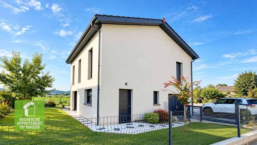 Image Façade à  maison individuelle de Thil