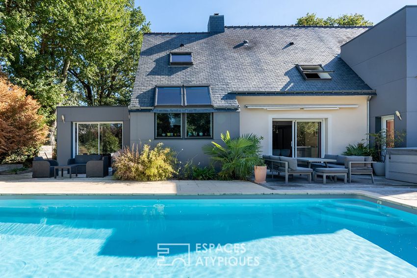 Image Piscine à  maison individuelle de Sucé-sur-Erdre