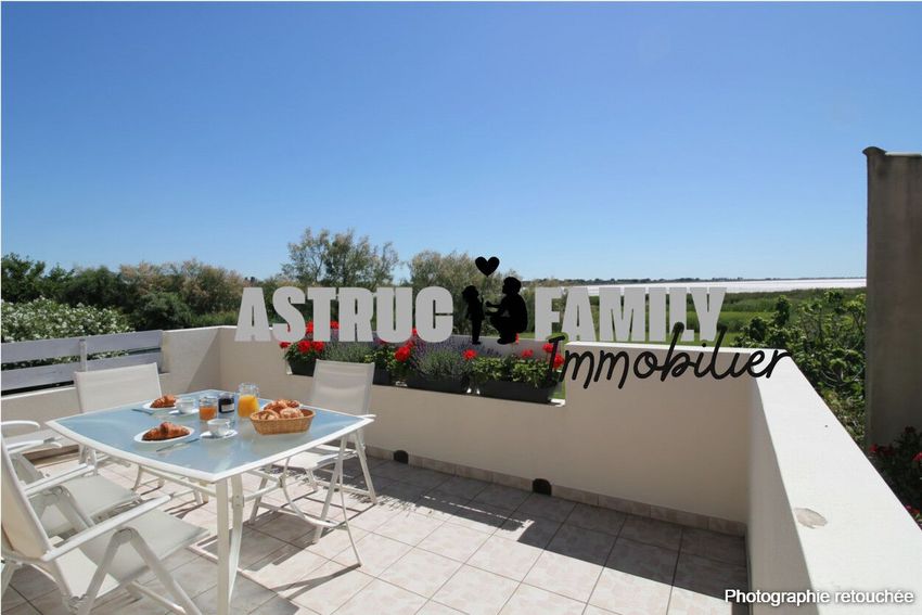 Image Terrasse à  maison individuelle de Aigues-Mortes