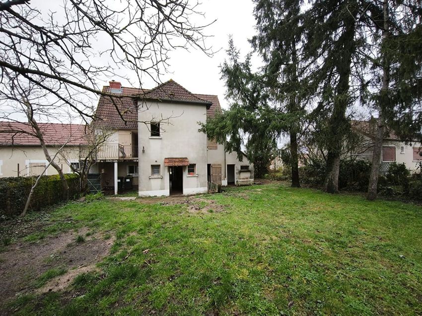 Image Façade à  maison mitoyenne de Sermoise-sur-Loire
