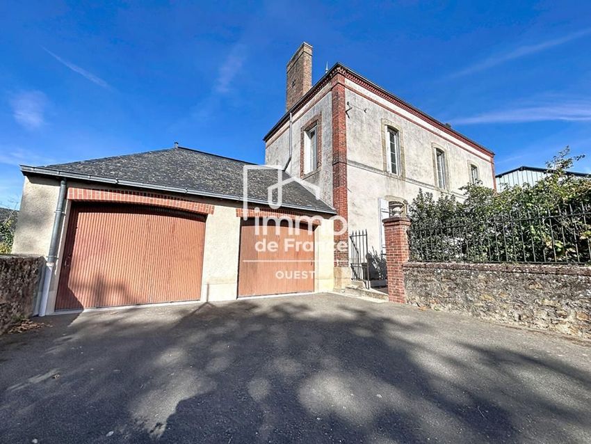 Image Façade à  maison individuelle de Sainte-Gemmes-le-Robert