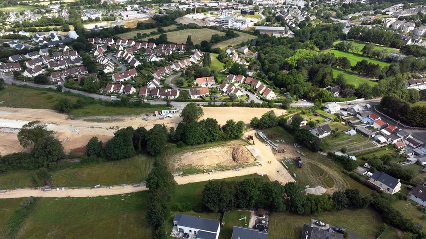 Image Vue à terrain de Cherbourg-en-Cotentin