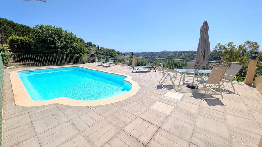 Image Piscine à  maison jumelée de Biot