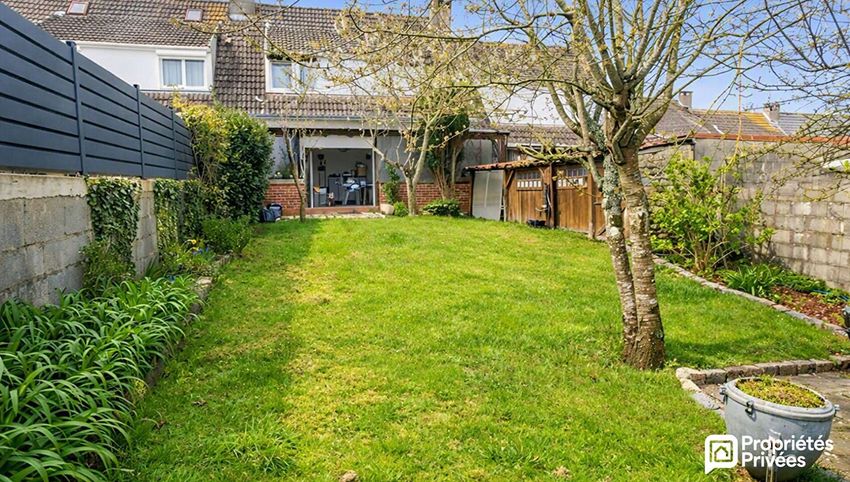 Image Jardin à  maison mitoyenne de Wimereux