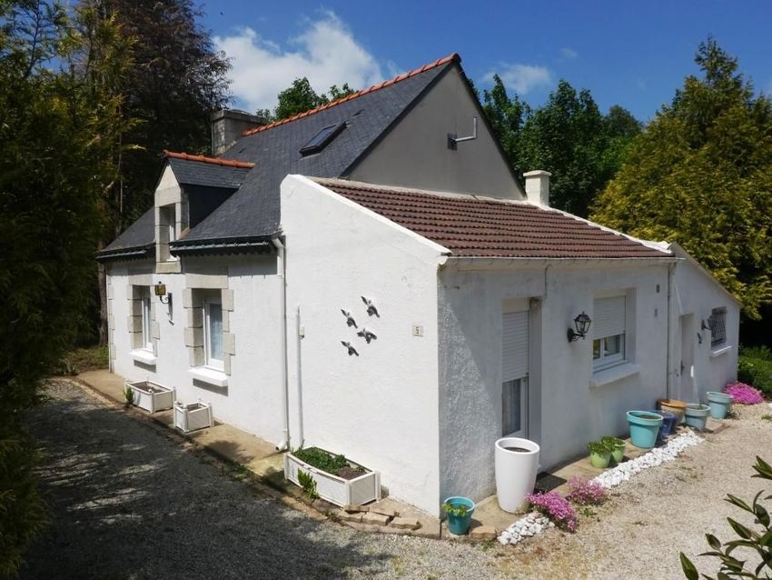 Image Façade à  maison individuelle de Ploërdut
