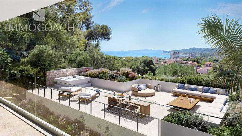 Image Terrasse à  villa de Le Lavandou