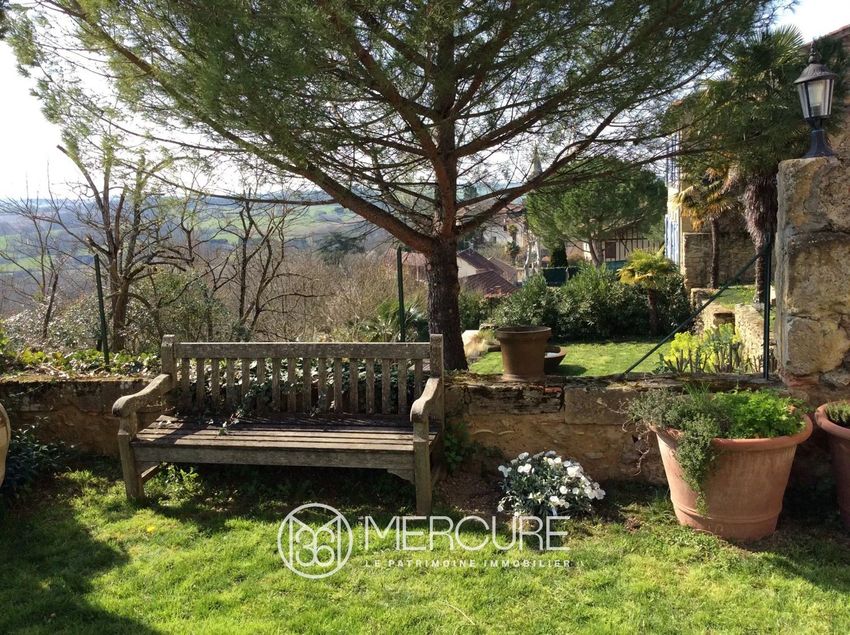 Image Jardin à  maison de maître de Montesquiou