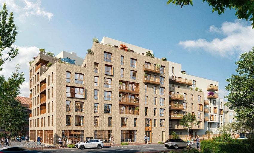 Image Façade à appartement de Sans numéro Avenue Jean Jaurès