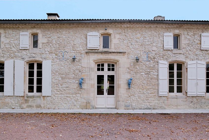 Image Façade à  maison de maître de Cars