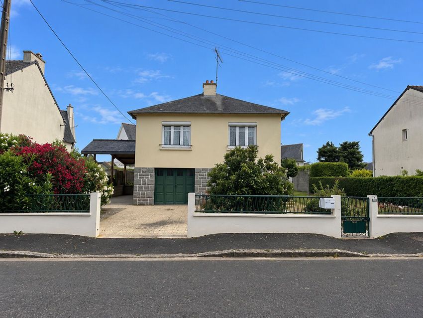 Image Façade à  maison individuelle de Yffiniac