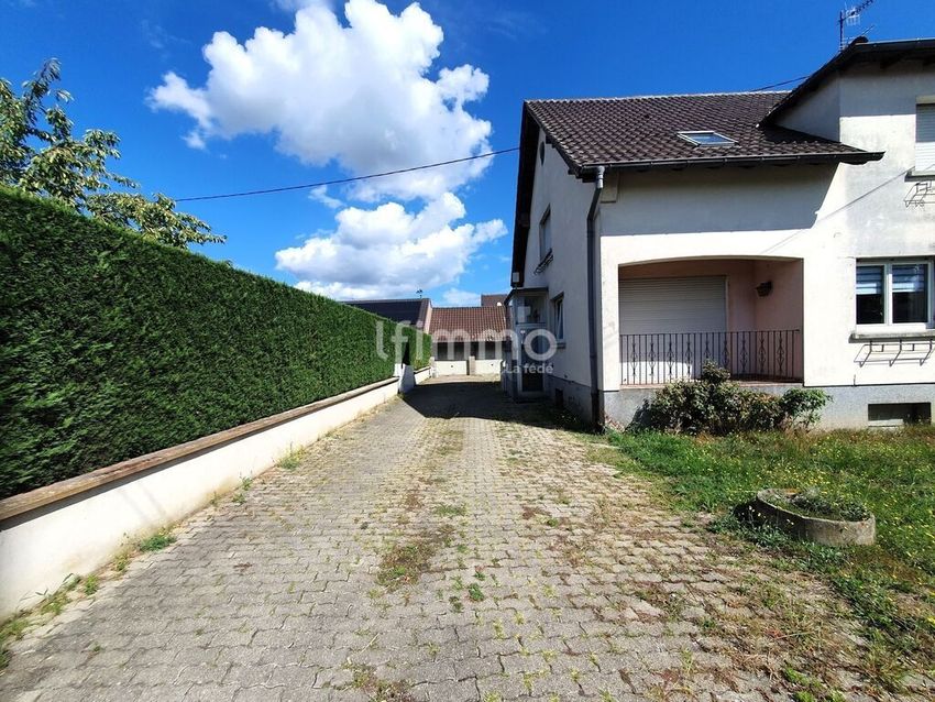 Image Façade à  maison individuelle de Dessenheim