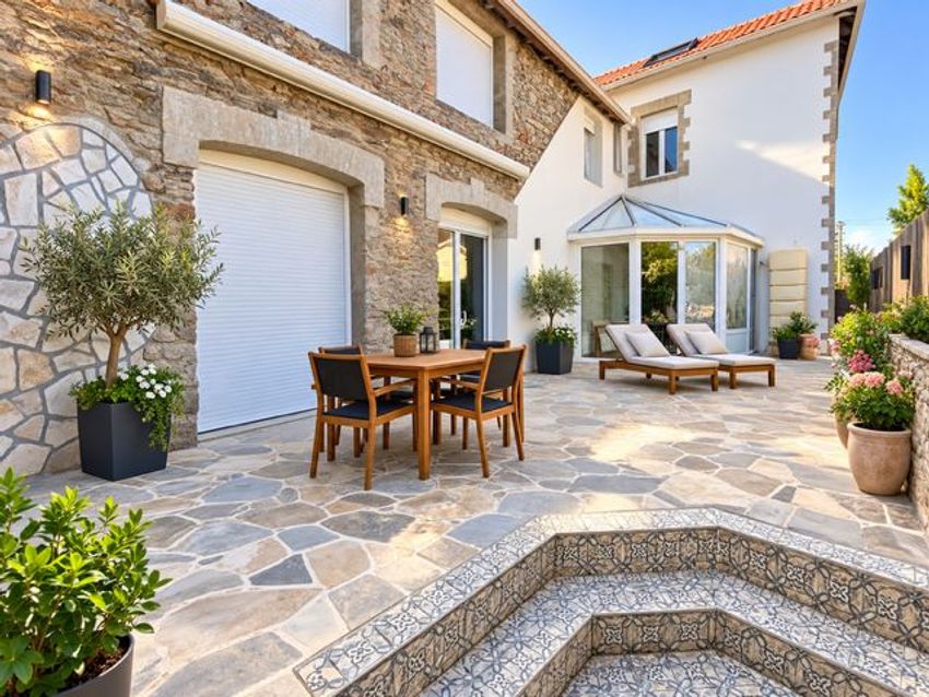 Image Terrasse à  maison individuelle de Préfailles