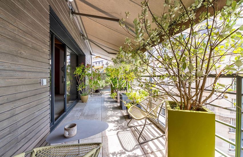 Image Terrasse à  maison individuelle de Auteuil Sud