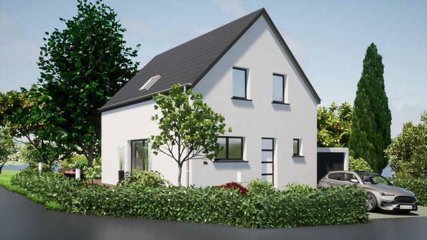 Image Façade à  maison individuelle de Widensolen