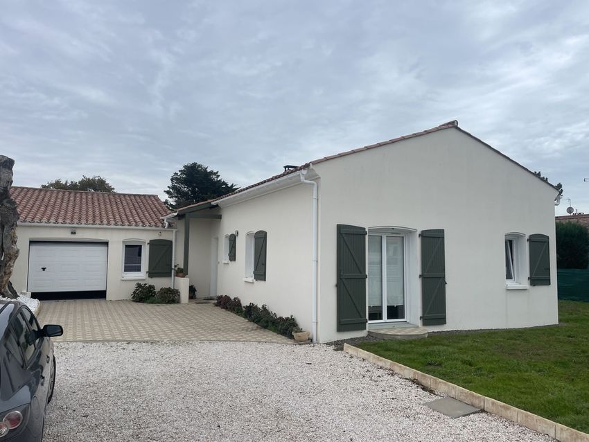 Image Façade à  maison individuelle de Talmont-Saint-Hilaire