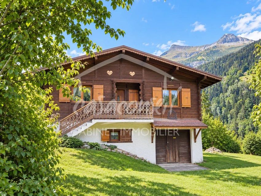 Image Façade à  chalet de montagne de Saint-Gervais-les-Bains
