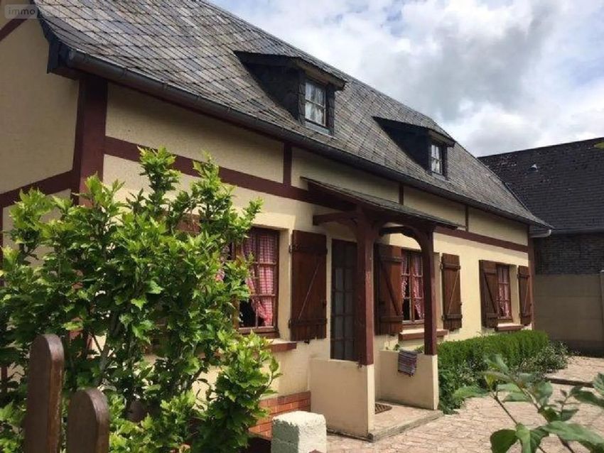 Image Façade à  maison individuelle de Sainte-Beuve-en-Rivière
