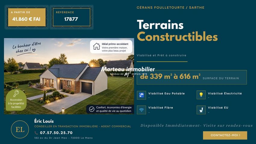 Image de terrain à Cérans-Foulletourte